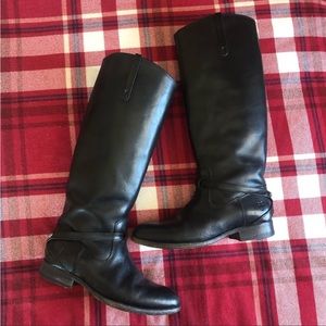 Frye tall black boots 5.5b